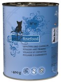 Catz Finefood Classic N.17 Drób i Krewetki puszka 400g