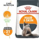 Royal Canin Hair&Skin Care karma sucha dla kotów dorosłych, lśniąca sierść i zdrowa skóra 400g