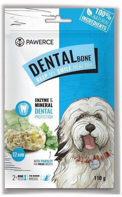 Pawerce Dental Bone Medium Breeds 2szt/op 110g/12cm