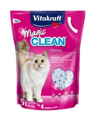 Żwirek Vitakraft Magic Clean silikonowy 5L [15506]