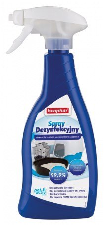 Beaphar Disinfection Spray - płyn do dezynfekcji w sprayu 500ml