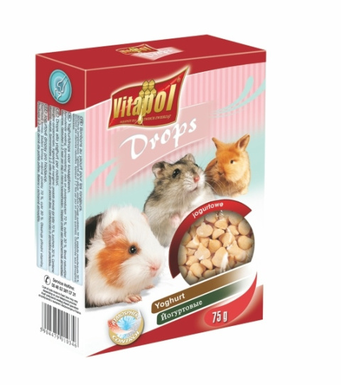 VITAPOL DROPSY GRYZOŃ JOGURTOWE 75g