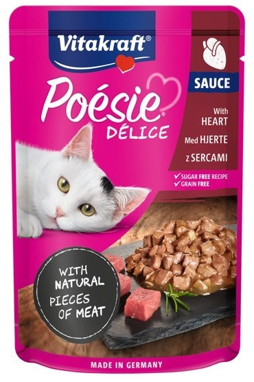 Vitakraft Poesie Deli Sauce serca saszetka 85g