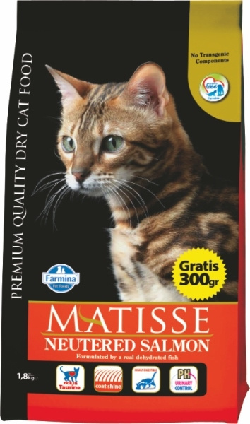 FARMINA MATISSE NEUTERED ŁOSOŚ 400g