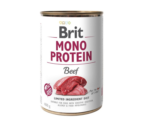 BRIT MONOPROTEIN BEEF 400g