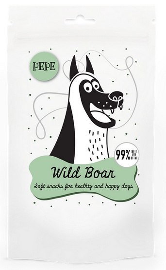 Paka Zwierzaka PEPE Mini Chunkies Wild Boar (dzik) 70g