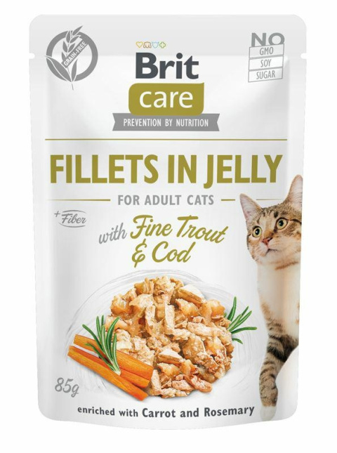 BRIT CARE FINE TROUT&COD saszetka 85g