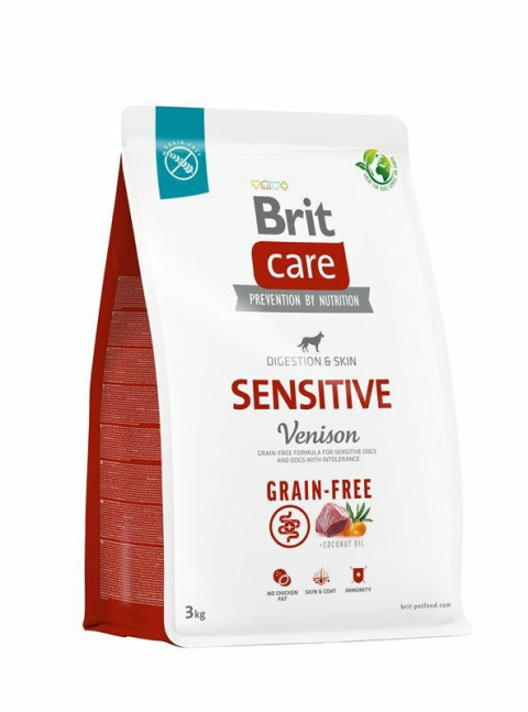 BRIT CARE SENSITIVE VENISON GRAIN-FREE 3kg