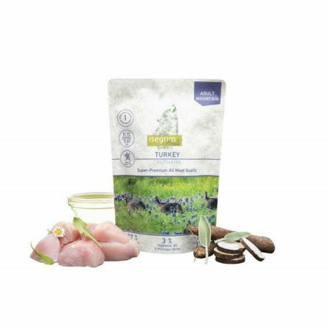 ISEGRIM ADULT TURKEY saszetka 410g