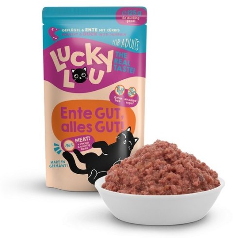 Lucky Lou Lifestage Adult Drób i kaczka saszetka 125g