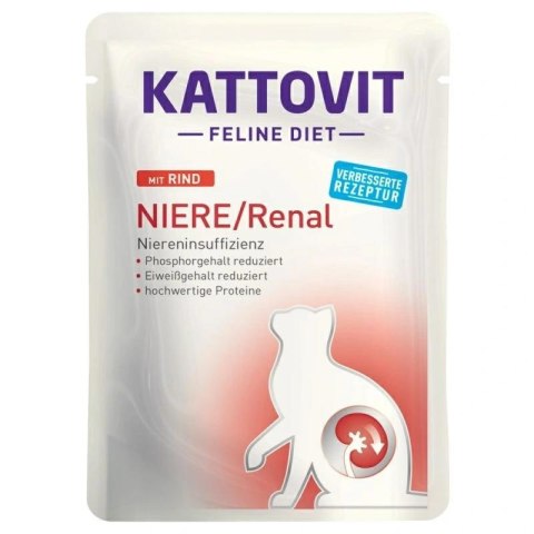 KATTOVIT NIERE/RENAL WOŁOWINA saszetka 85g