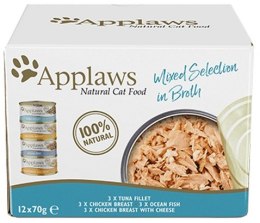 Applaws puszki dla kota Multipack Mixed 12x70g