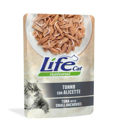 LIFE CAT TUNA + ANCHOVIES WHITEBAITS saszetka 70g