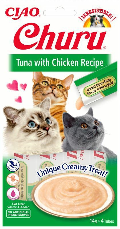 CHURU KOT CREAMY TUNA CHICKEN 56g