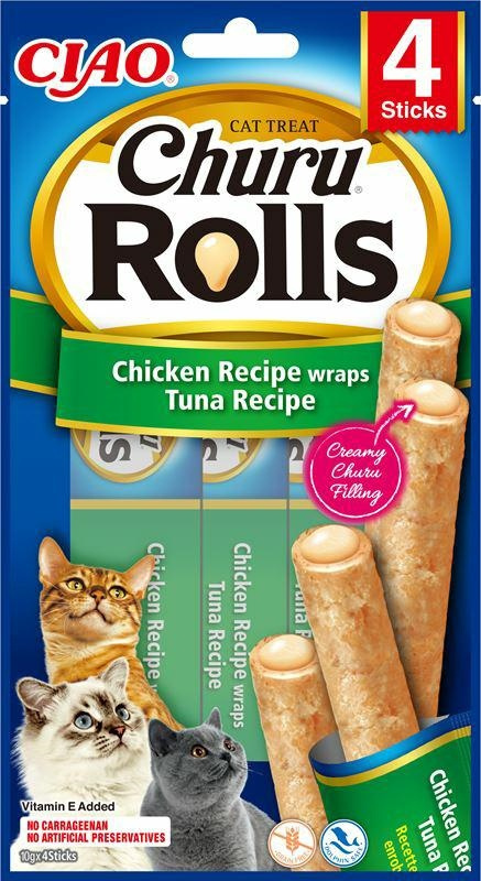 CHURU KOT ROLLS CHICKEN WITH TUNA 40g