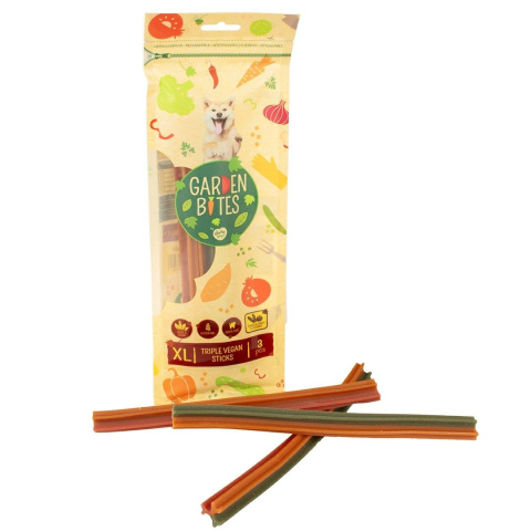 GARDEN BITES VEGAN TRIPLE STICKS "XL" 25cm 3szt