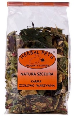 Herbal Pets Natura szczura - karma ziołowo-warzywna 150g