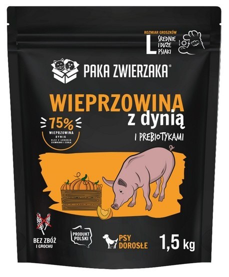 Paka Zwierzaka Seventh Heaven Wieprzowina z dynią L 1,5kg