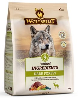 Wolfsblut Dog Limited Ingredients Dark Forest dziczyzna i bataty 1kg