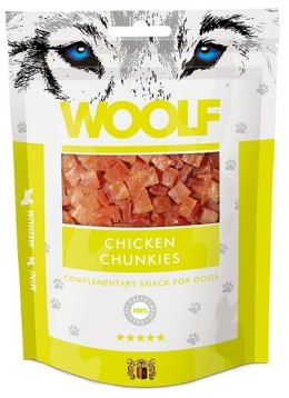 Woolf Soft Chicken Chunkies 100g