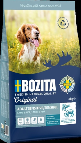 BOZITA ORIGINAL ADULT SENSITIVE DIGESTION LAMB 3kg