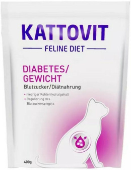 KATTOVIT suchy DIABETES WEIGHT CAT 400g