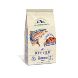 LIFE CAT KITTEN SALMON 400g