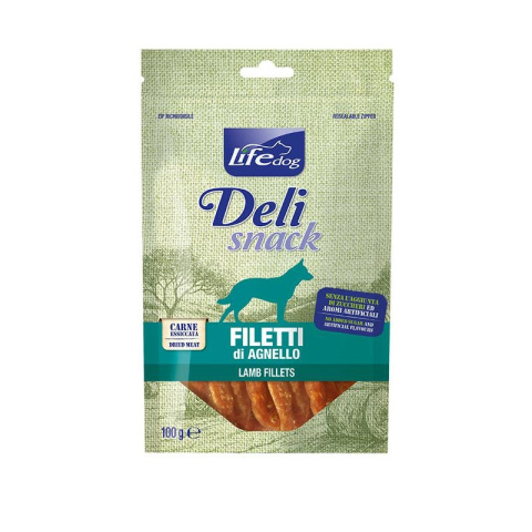 LIFE DOG LAMB FILLETS JERKIES 100g