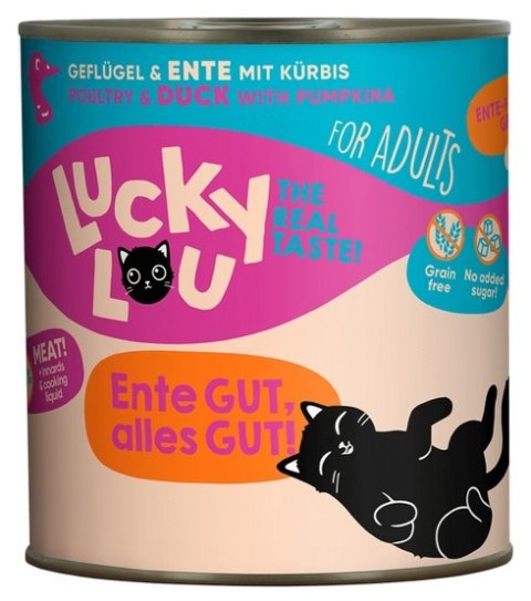 Lucky Lou Lifestage Adult Drób i kaczka puszka 800g