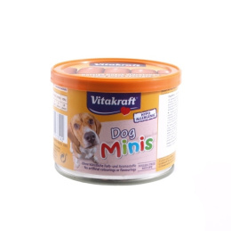 VITAKRAFT PIES MINIS 120g parówki mięso drobiowe i wieprzowe 12g