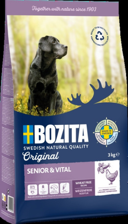 BOZITA PIES ADULT SENIOR CHICKEN FISH 3 kg