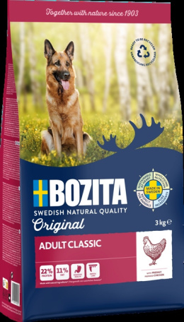 BOZITA PIES ORIGINAL ADULT CLASSIC 3kg