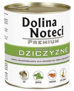 Dolina Noteci Premium Pies Dziczyzna puszka 800g