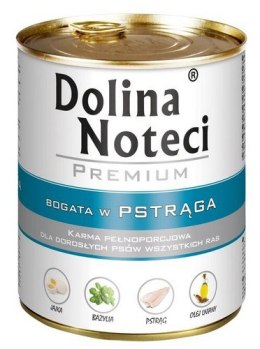 Dolina Noteci Premium Pies Pstrąg puszka 800g