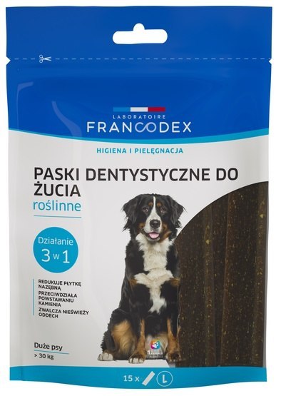 Francodex Paski Dental L 15szt 502,5g [FR179612]