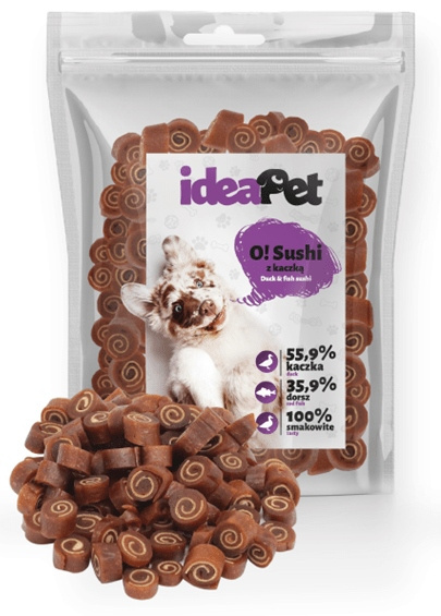 IDEAPET SUSHI Z KACZKĄ 500g