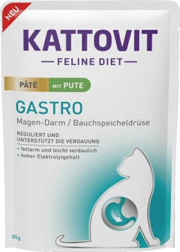 KATTOVIT PATE GASTRO INDYK saszetka 85g