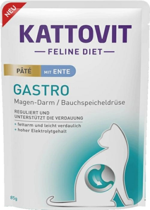 KATTOVIT PATE GASTRO KACZKA saszetka 85g