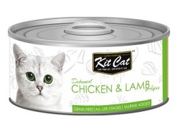 Kit Cat Chicken & Lamb puszka 80g