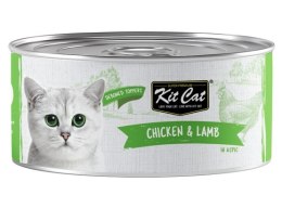 Kit Cat Chicken & Lamb puszka 80g