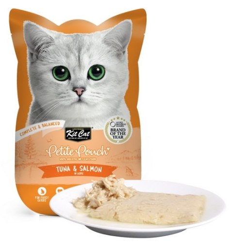 Kit Cat Petite Pouch Tuna & Salmon saszetka 70g