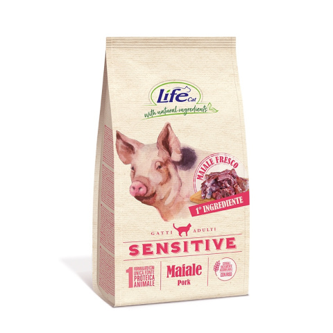 LIFE CAT SENSITIVE PORK 400g