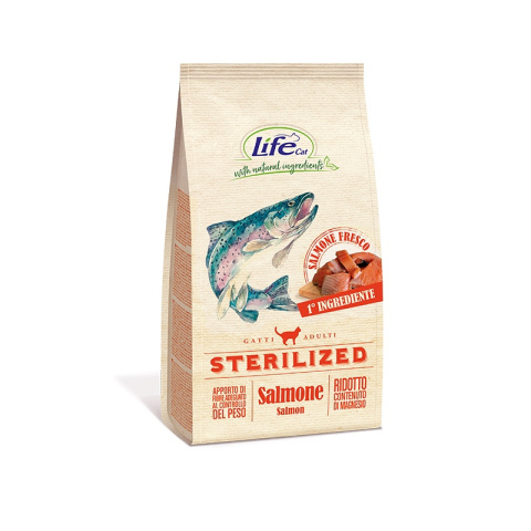 LIFE CAT STERILISED SALMON 400g