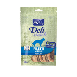 LIFE DOG FISH FILLETS JERKIES 100g