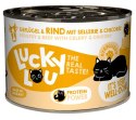 Lucky Lou Lifestage Sterilized Drób i wołowina puszka 200g