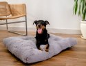 MIMIKO Pets Legowisko Shaggy prostokątne XL 85x65cm szare