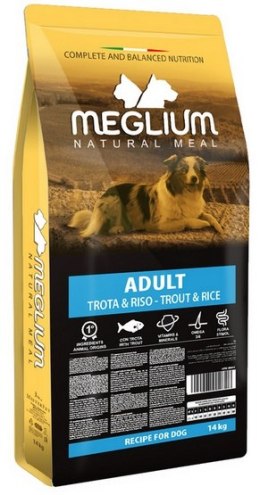 Meglium Dog Adult Trout & Rice 14kg