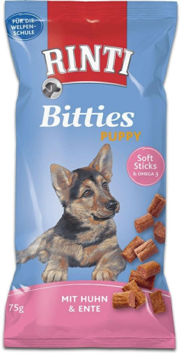 RINTI BITTIES SNACKS KURA / KACZKA 75g puppy