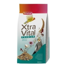 BEAPHAR - XTRA VITAL 500g DUŻE PAPUGI SUCHY POKARM