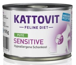 Kattovit Feline Diet Sensitive indyk puszka 185g